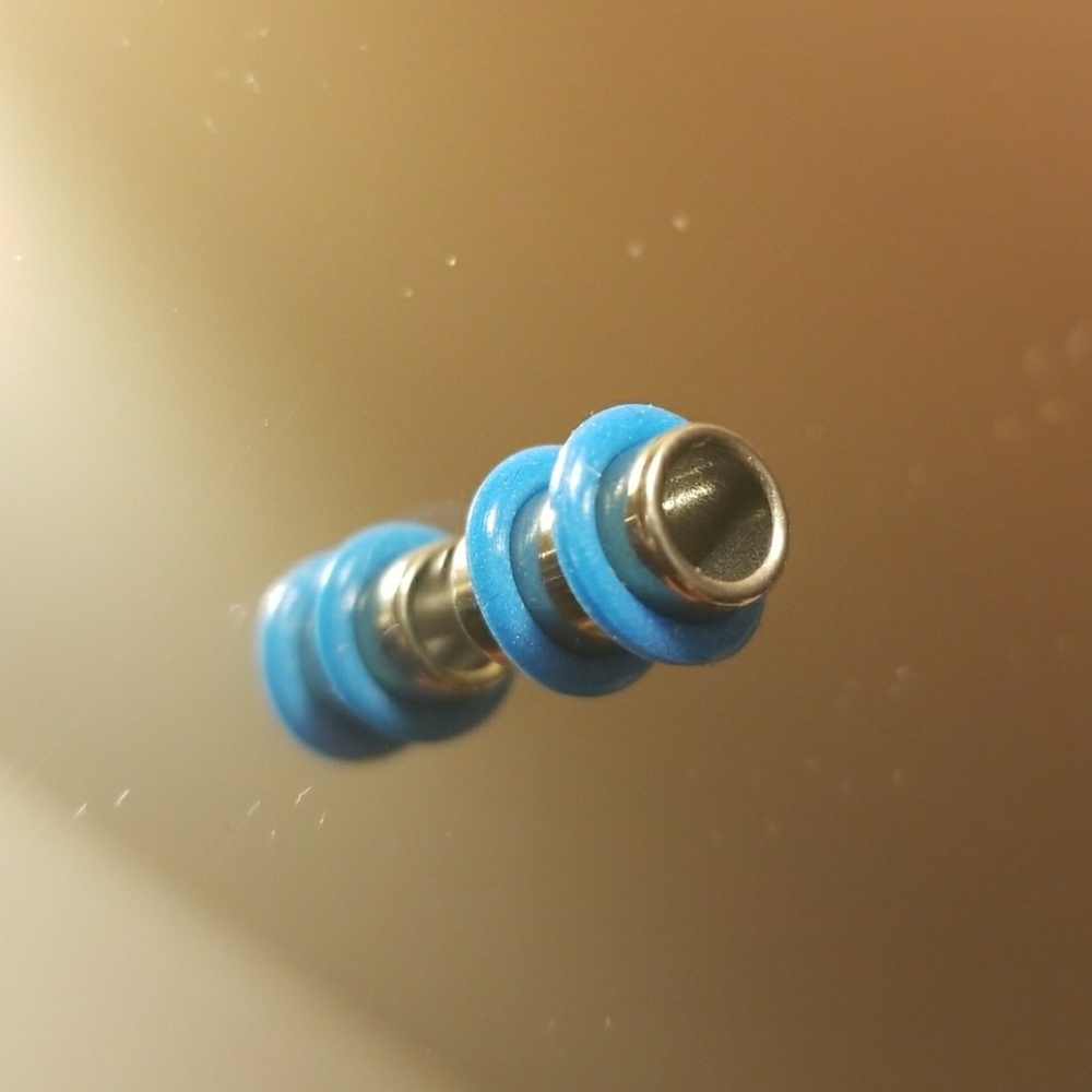 2g surgical steel spacer earring